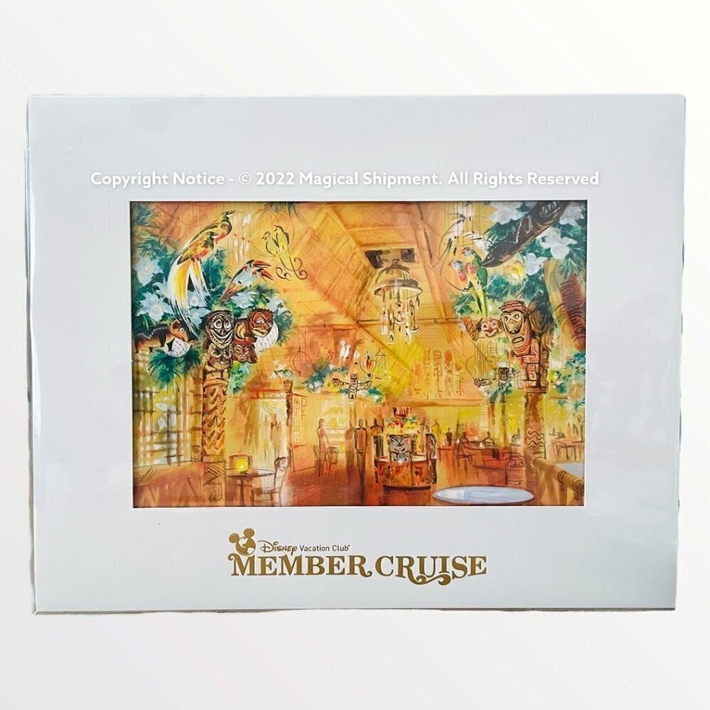 Disney Vacation Club Member Cruise 2019 California to Canada | Lithograph Print